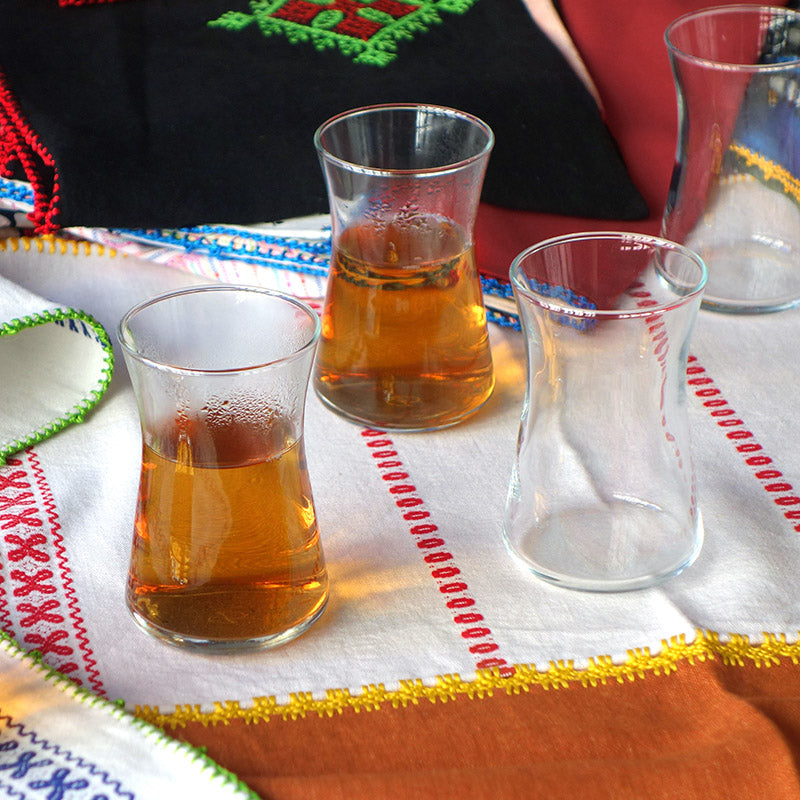 Tsé & Tsé Turkish Tea Glasses Set of 6