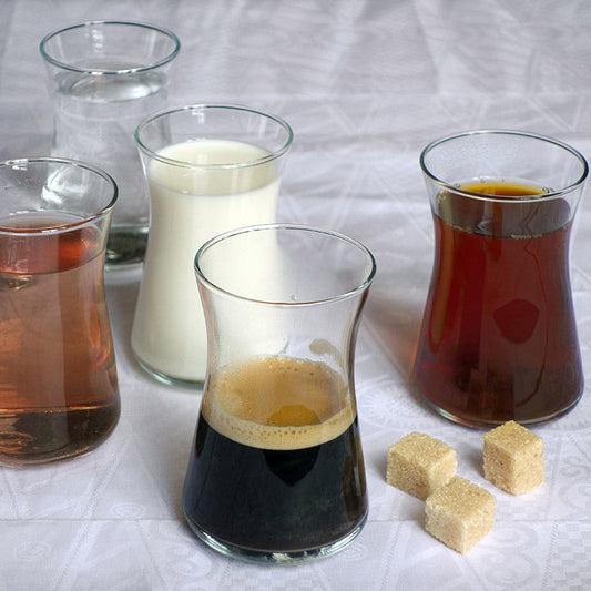 Tsé & Tsé Turkish Tea Glasses Set of 6